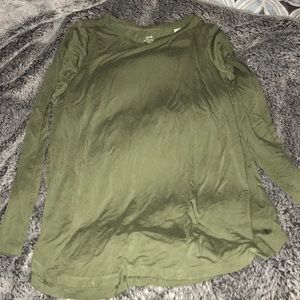 NWT Olive Green Long Sleeve Shirt